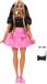 Barbie Deluxe Stijl Pop - Met roze vinyl Barbiecore-rok - Modepop