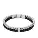 Fossil JF04855040 Bracelet homme 21cm - Argenté