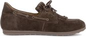 Gabor Dames Loafers Suède Bruin