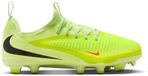 Nike Phantom 6 Academy Low Junior MG Voetbalschoenen - Geel Groen - Maat 36.5