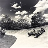 Pro-Art-Bilderpalette g1749a muurschildering Giclee "Automobile Race" I 30 x 30 cm, meerkleurig, 50 x 50 cm