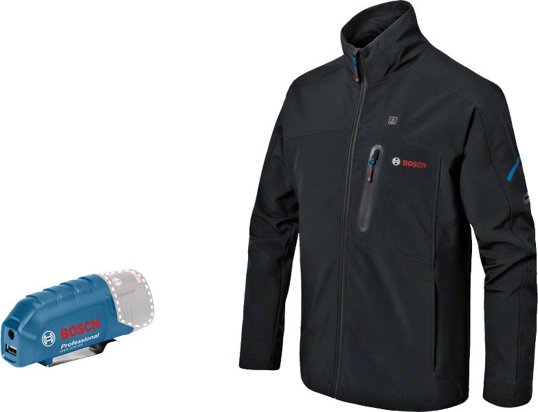Bosch GHJ 12+18V XA S Professional Verwarmde jas - Zwart
