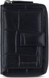 Bugatti Nevio Portemonnee RFID-bescherming Leer 13 cm - Dames - Horizontaal - zwart