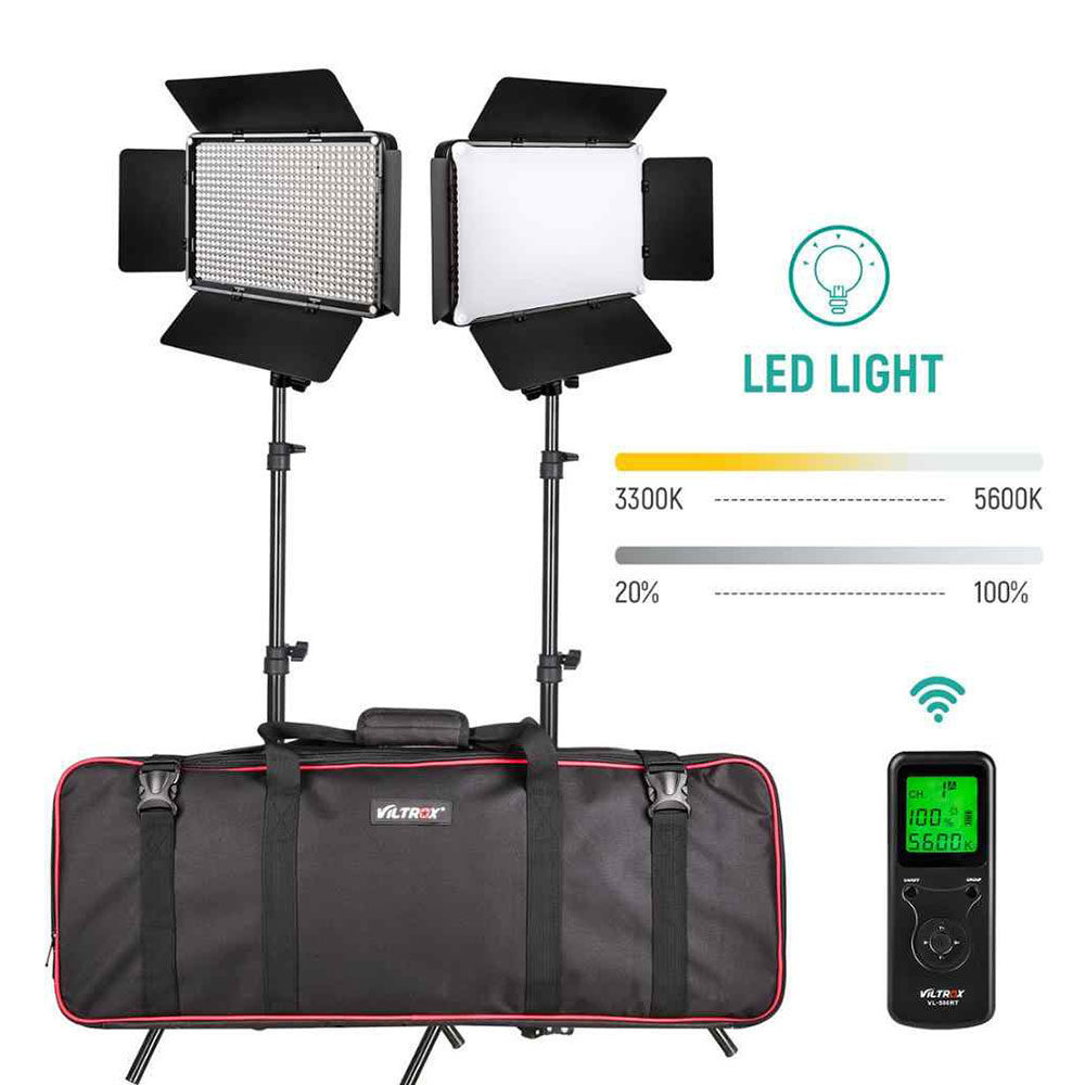 Viltrox Viltrox VL-D640T LED Light Duo Kit