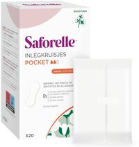 Saforelle® Saforelle® Inlegkruisjes Pocket 20 inlegkruisjes