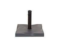 Partenope PEA6052 parasol, grijs, 45 x 45 cm, 25 kg