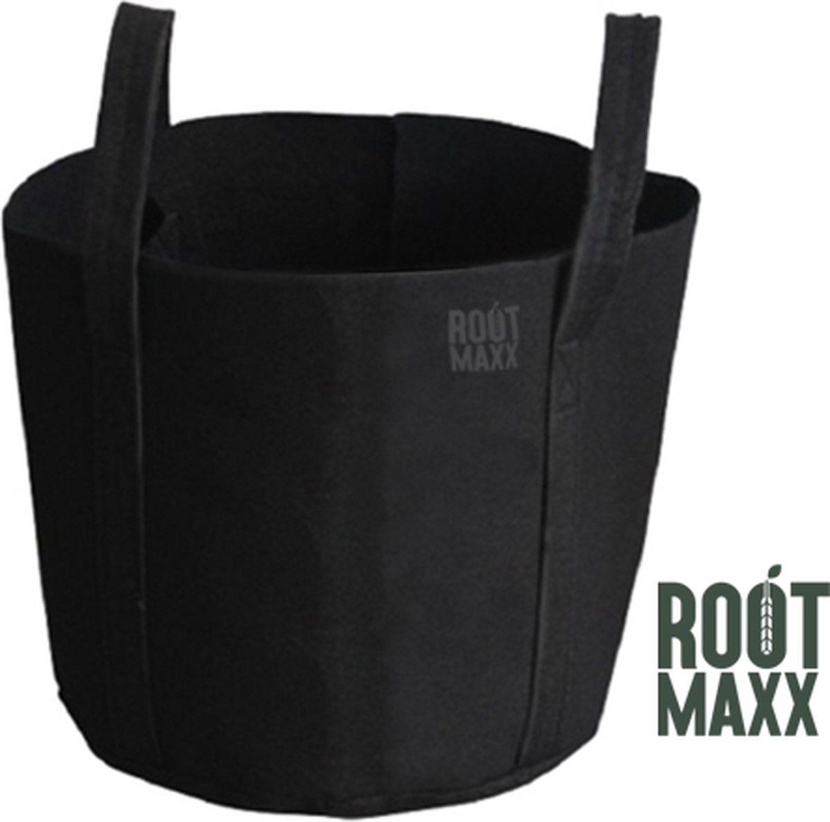 Rootmaxx Root Maxx Plantpot 3.8 Liter ø18x15 Plantzak - Zwart