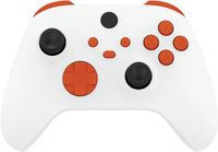 Clever Gaming White Orange Controller (Xbox Series X, Bluetooth, Force Feedback)