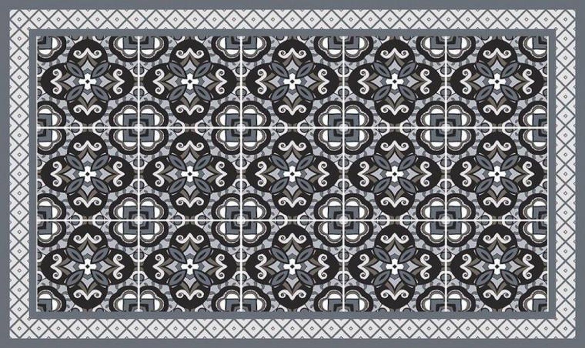 MD-Entree Barbecue Mat Lissabon - 67 x 120 cm - Grijs