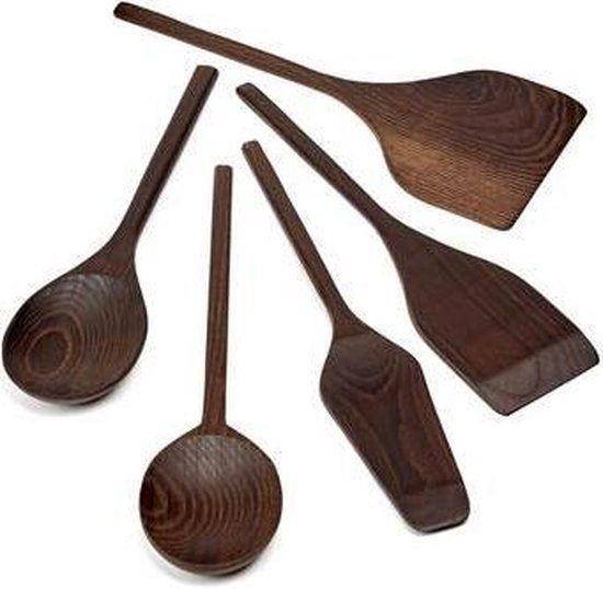 SERAX - Pure - Pascalle Naessens Keukengerei set 5-dlg - bruin