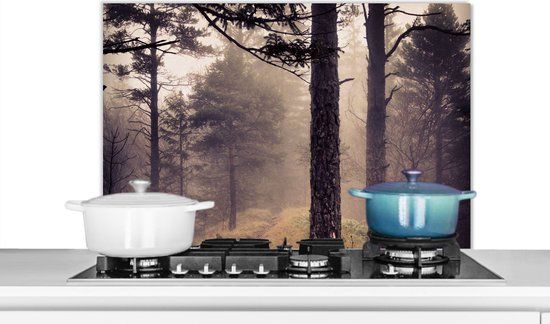 KitchenYeah Spatscherm keuken 80x55 cm - Herfst decoratie - Aluminium
