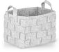 N8WERK Opbergmand van vilt met handvat 35x25x25 cm Lichtgrijs