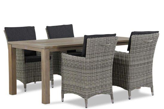 Presto Lucardo Aluminium Standenstoel Grijs-antraciet