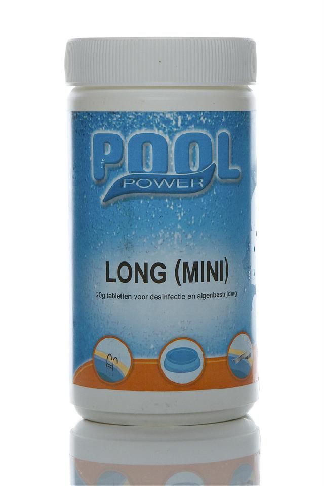 Pool Power Mini 20 gr. 1 kg - Chloor Tabletten