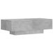 vidaXL Salontafel 100x49,5x31 cm bewerkt hout betongrijs