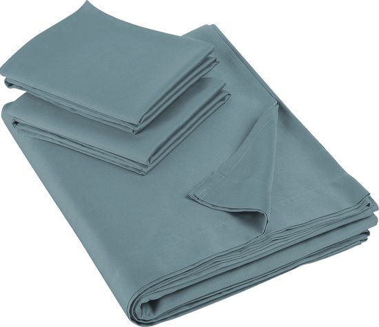 De Witte Lietaer Olivia Lakenset - Tweepersoons - 280x280 cm - Groen