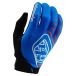 Troy Lee Designs GP Pro Mono, gants, couleur: Bleu Foncé/Noir/Rouge, taille: L