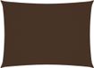 vidaXL Zonnescherm rechthoekig 2,5x3,5 m oxford stof bruin