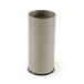 Versa Malena Paraplubak voor de entree, kamer of hal, moderne parapluhouder, afmetingen (H x L x B) 50 x 23 x 23 cm, metaal, beige kleur