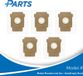 Plus.Parts® Sacs d'aspirateur pour iRobot Roomba 105 Vac + AutoEmpty Dock (5 Pièces)