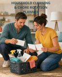 Household Cleaning & Chore Rotation Planner: A Twenty-Week System for Zones, Daily Resets, Weekly Tasks, Shared Responsibilities, Supplies, Deep Cleaning, and Handoffs