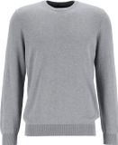 MARVELIS modern fit trui katoen - O-hals - grijs