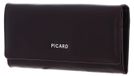 PICARD Leren portemonnee Peakline 1 Long Wallet Chianti donkerrood
