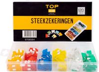 Topgear Assortiment steekzekeringen 120 delig