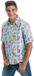 CHAKS 90s Arcade Gamer Overhemd Man Blauw Katoen