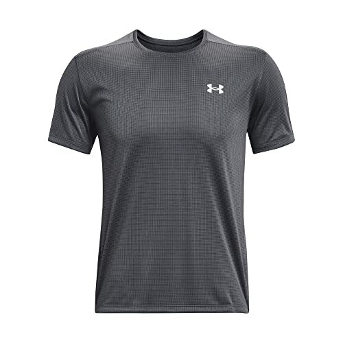 Under Armour Speed Stride 2.0 Herenshirt met korte mouwen, M, grijs