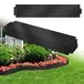 Bordure de jardin métallique flexible avec boucle