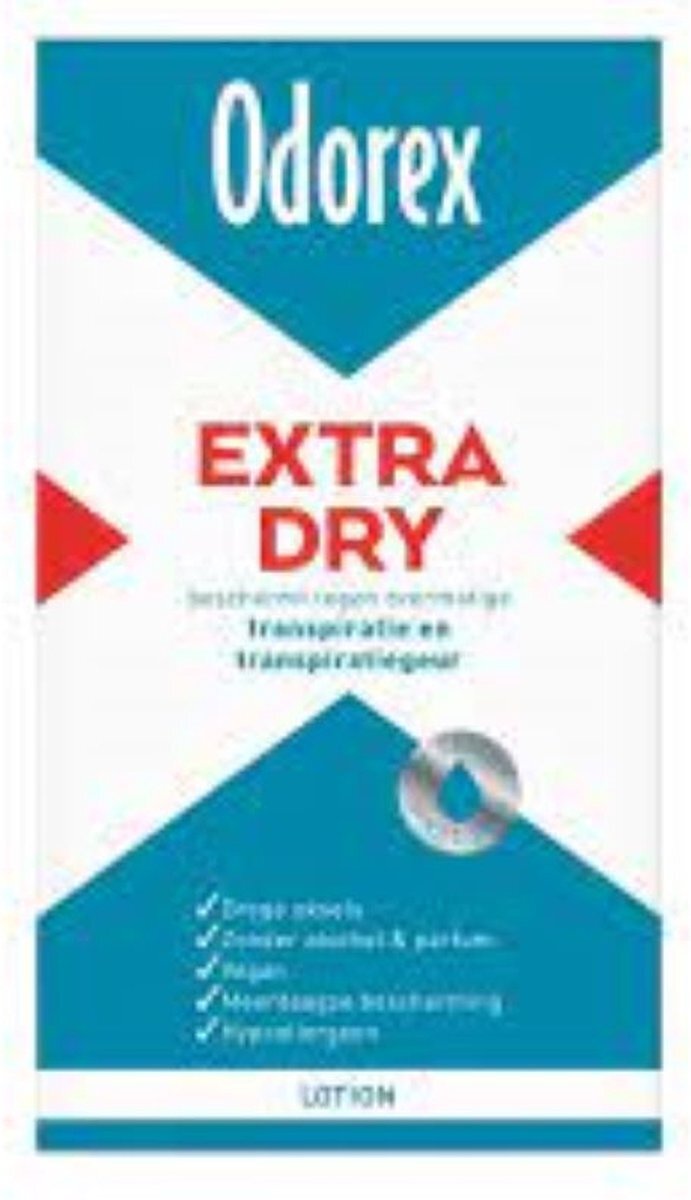 Odorex Extra Dry Lotion - Anti-Transpirant - 3 x 50 ml