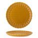 Bloomingville Latina Bord D 20 x H 2 cm - aardewerk platte borden - hoogwaardige keramische borden voor dagelijks gebruik en speciale gelegenheden - vaatwasser- en magnetronbestendig (geel)