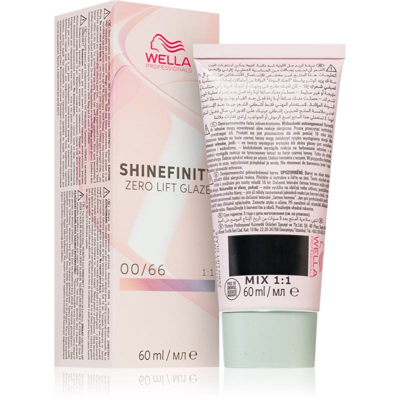 Wella Professionals Wella Shinefinity Zero Lift Glaze 60ml 00/66