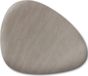 Zeller placemats lederlooks - 34 x 42 cm - taupe