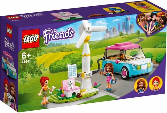 lego Friends Olivia's Elektrische Auto - 41443