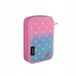 Decathlon sp. z o.o. Hoofd Dubbele Kast Ombre Pastel Love met Hartjes - Blauw/Roze