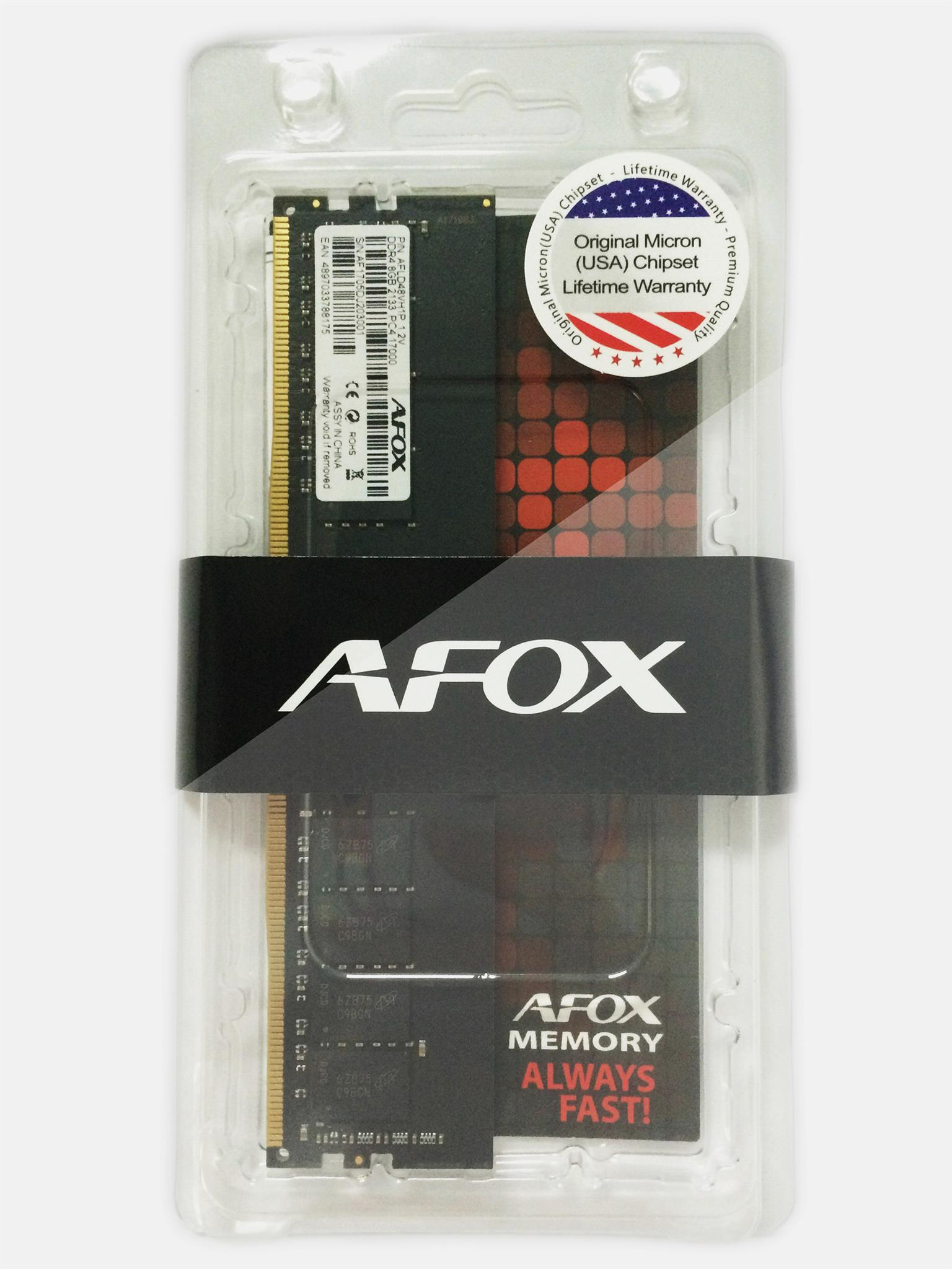 AFOX DDR4 8G 2133 UDIMM