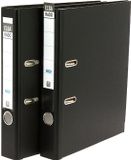 ELBA ordner rado brillant, 50 mm, zwart, 5 stuks