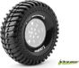 Louise RC - CR-ARDENT - Pneus chenille - Souple - Jantes 1.9" - 1 Paire
