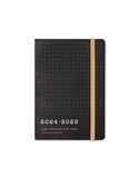 Letts of London Eco Writers Quotes A6 academische 2024/2025 week om dagboek te bekijken - zwart kraft