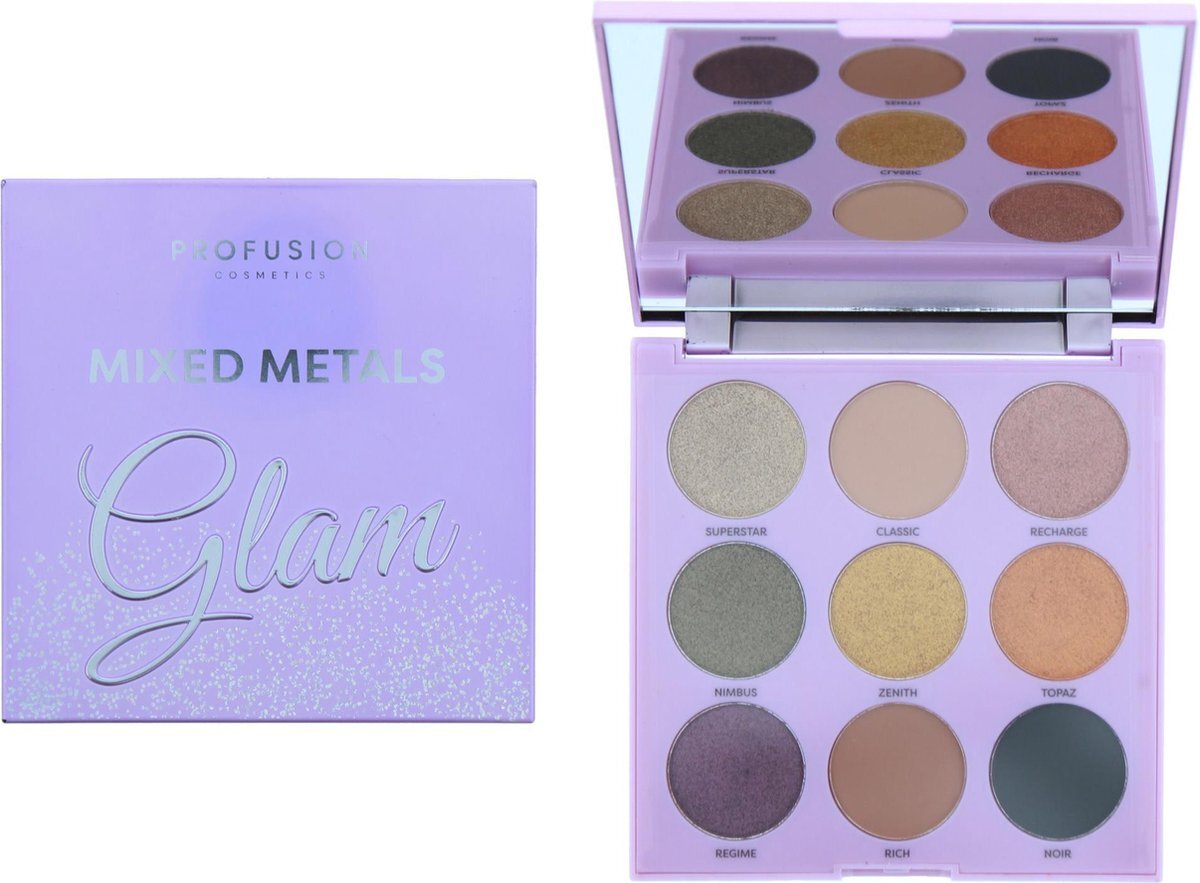 Profusion Mixed Metals Oogschaduw Palette - Glam