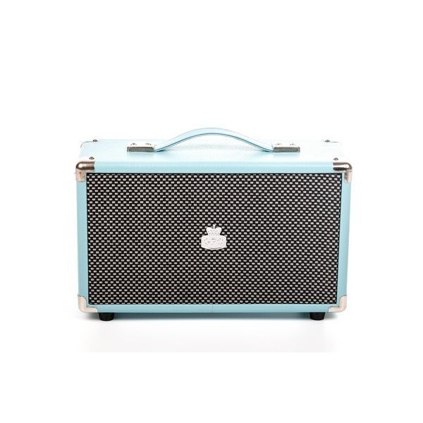 GPO WESTWOODBLU - Nostalgische Bluetooth Speaker - Blauw