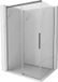 Mexen Rox cabine de douche coulissante 125 x 90 cm, transparent, gun metal