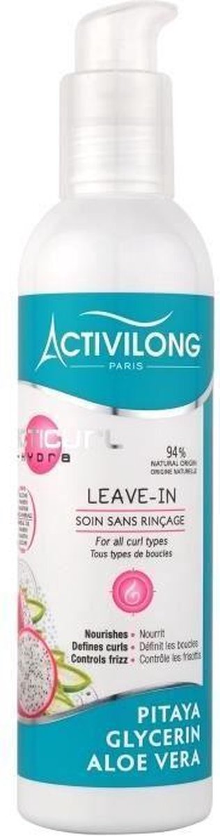 Activilong Acticurl Hydra Leave In Pitaya Glycerine Aloë Vera 240 ml