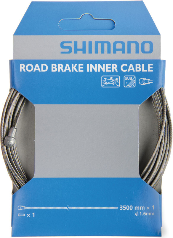 Shimano Binnenremkabel Rvs 1,6 X 3500 Mm Zilver