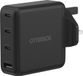 OtterBox Standard UK 140W USB-C 4 Poorten Wandoplader, Zwart