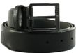 BOSS Leren Riem Elloy W90 Black Zwart