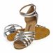 Diamant Lage Dames Dansschoenen 008 - 035 - 013 - Zilver - 42.5
