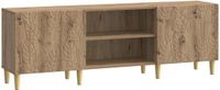 vidaXL TV-kast 150 x 31 x 50 cm Artisanaal eiken Bewerkt hout